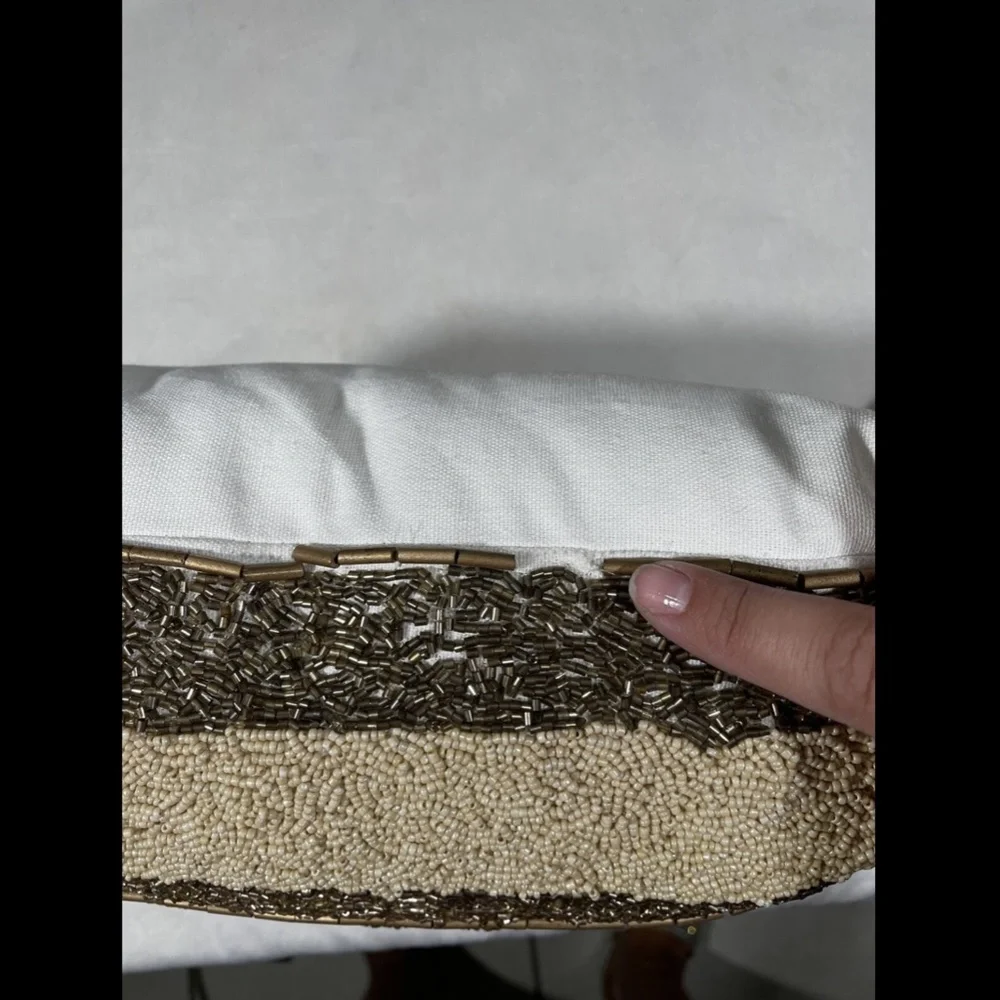 NWD‎ Lacourte Gatsby Beaded Decorative Pillow